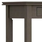 46 Medium Stratford Solid Wood Console Sofa Table - Wyndenhall