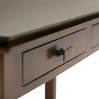 46 Medium Stratford Solid Wood Console Sofa Table - Wyndenhall