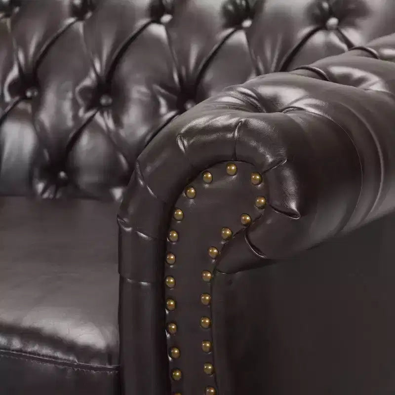 Divano Chesterfield trapuntato Parksley - Christopher Knight Home