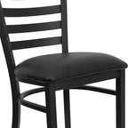 Flash Furniture Ladder Back Metal Restaurant Barstool