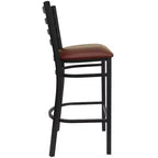 Flash Furniture Ladder Back Metal Restaurant Barstool