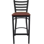 Flash Furniture Ladder Back Metal Restaurant Barstool