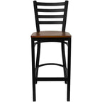 Flash Furniture Ladder Back Metal Restaurant Barstool