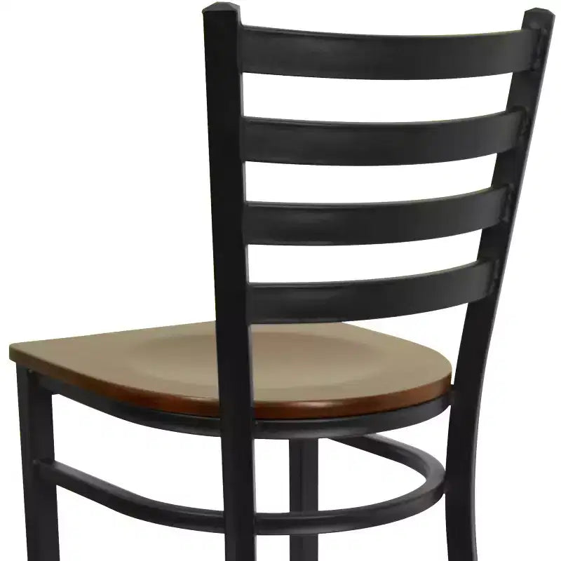 Flash Furniture Ladder Back Metal Restaurant Barstool