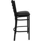 Flash Furniture Ladder Back Metal Restaurant Barstool