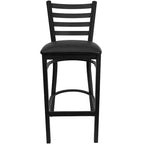 Flash Furniture Ladder Back Metal Restaurant Barstool