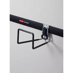 Rubbermaid FastTrack Rail Garage Storage System Water Hose Hook, Black (3 Pack)