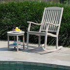 Sonoma Lane Channing Teak Outdoor Rocking Chair