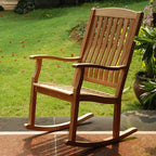 Sonoma Lane Channing Teak Outdoor Rocking Chair
