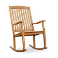 Sonoma Lane Channing Teak Outdoor Rocking Chair
