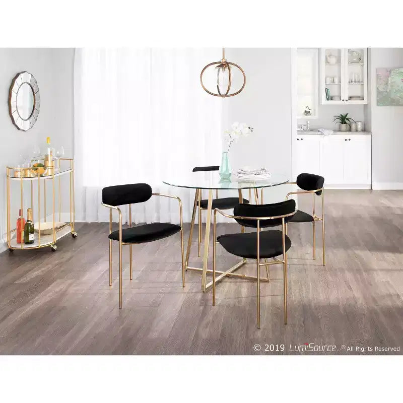 Set of 2 Demi Contemporary Chair - LumiSource