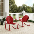 Griffith Set of 2 Metal Rocking Chairs - Crosley