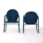 Griffith Set of 2 Metal Rocking Chairs - Crosley