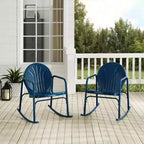 Griffith Set of 2 Metal Rocking Chairs - Crosley