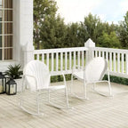 Griffith Set of 2 Metal Rocking Chairs - Crosley