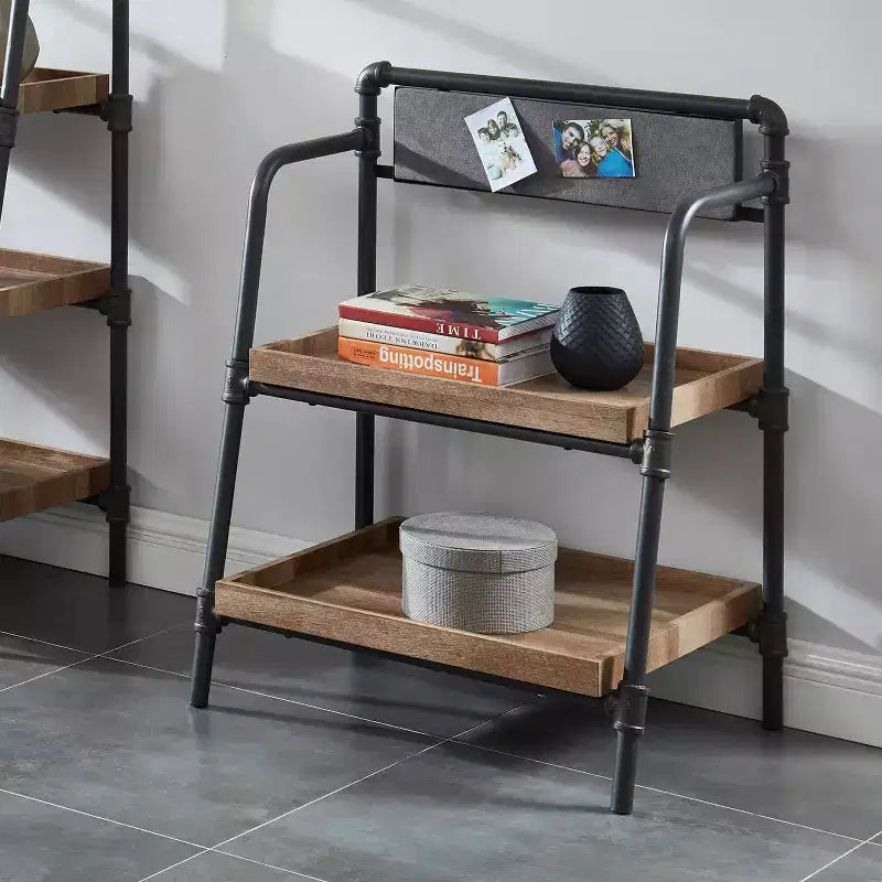 Libreria Mack Rustic Rame Chiaro - HOMES: Inside + Out