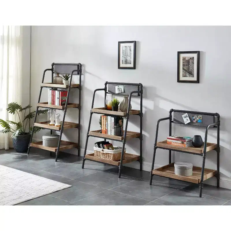 Libreria Mack Rustic Rame Chiaro - HOMES: Inside + Out