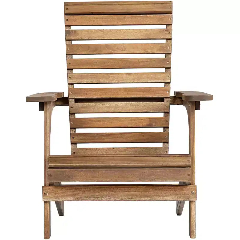 Teal Island Designs Kenneth Natural Wood Adirondack Chair