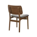 Set of 2 Lima Upholstered Wood Dining Chairs - Armen Living