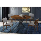 Set of 2 Lima Upholstered Wood Dining Chairs - Armen Living