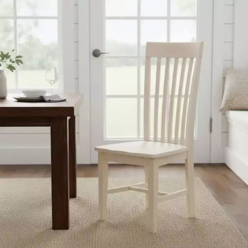 Set of 2 Tall Mission Chairs - International Concepts
