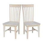 Set of 2 Tall Mission Chairs - International Concepts