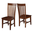 Set of 2 Tall Mission Chairs - International Concepts