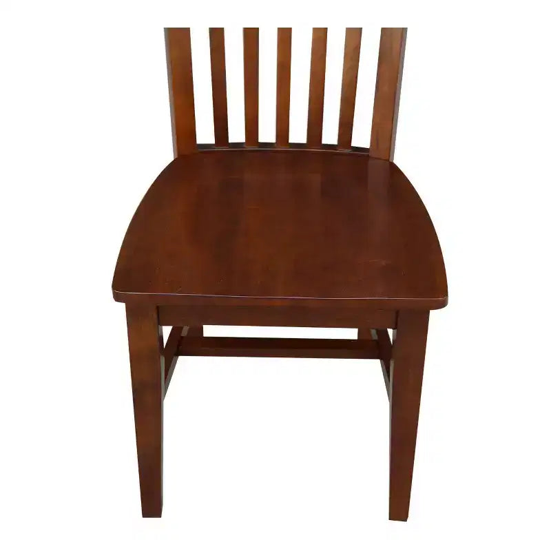 Set of 2 Tall Mission Chairs - International Concepts