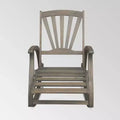 Sunview Acacia Wood Recliner Rocking Chair - Christopher Knight Home