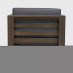Oana 2PK Acacia Wood Club Chairs - Christopher Knight Home