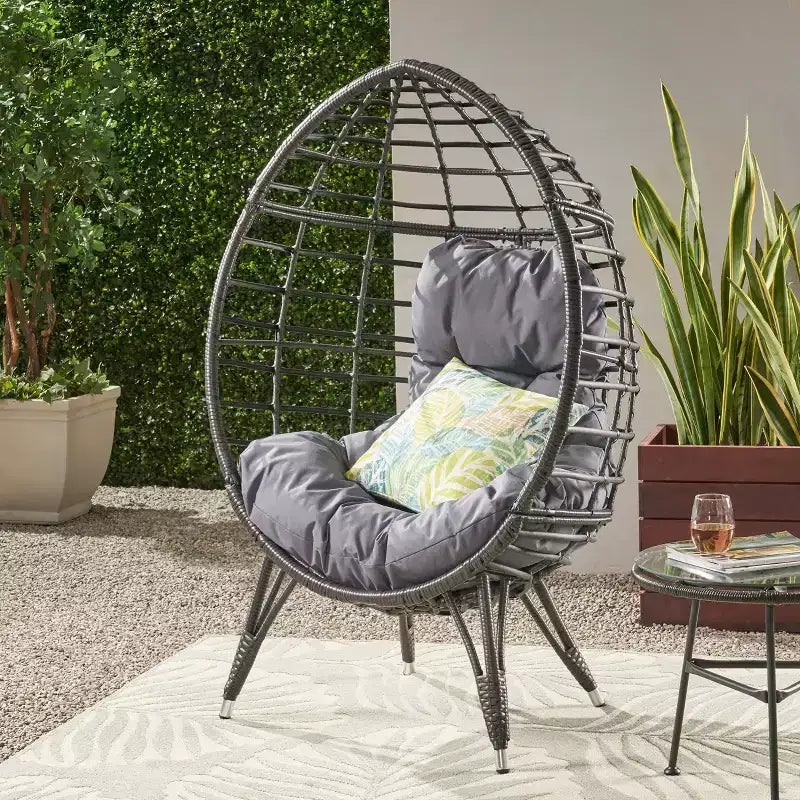 Sedia a Goccia Gianni Wicker - Christopher Knight Home