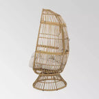 Poltrona a uovo girevole Pintan Wicker - Christopher Knight Home