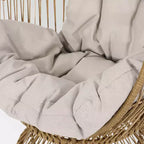 Poltrona a uovo girevole Pintan Wicker - Christopher Knight Home