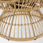 Poltrona a uovo girevole Pintan Wicker - Christopher Knight Home
