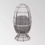 Poltrona a uovo girevole Pintan Wicker - Christopher Knight Home