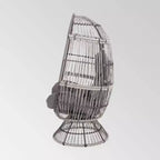 Poltrona a uovo girevole Pintan Wicker - Christopher Knight Home