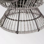 Poltrona a uovo girevole Pintan Wicker - Christopher Knight Home