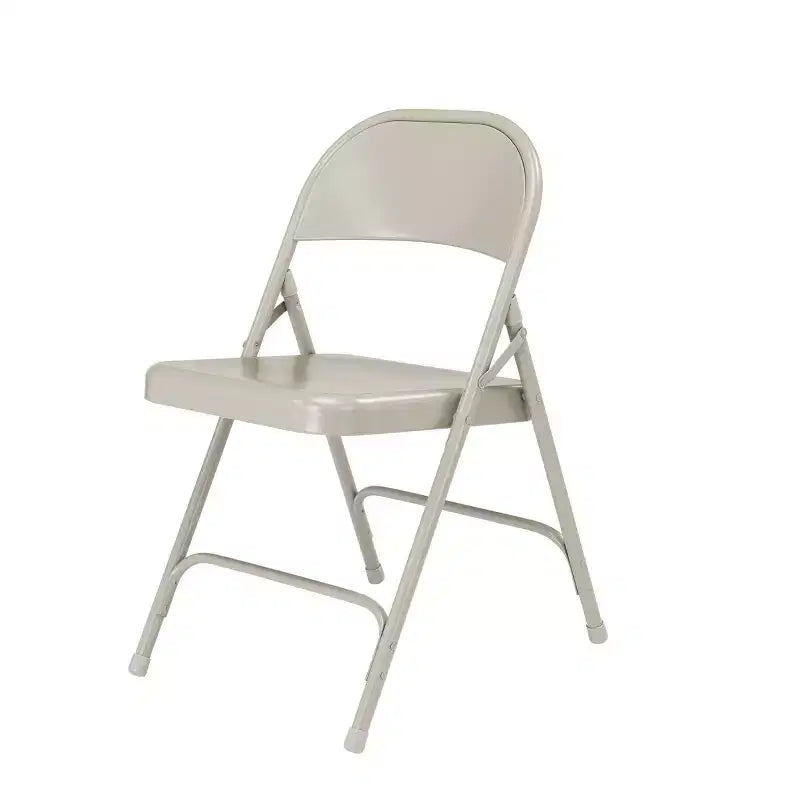 Set di 4 sedie pieghevoli in acciaio per impieghi gravosi - Hampden Furnishings