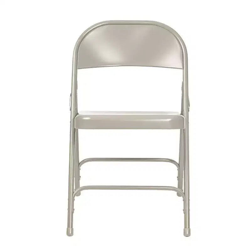 Set di 4 sedie pieghevoli in acciaio per impieghi gravosi - Hampden Furnishings