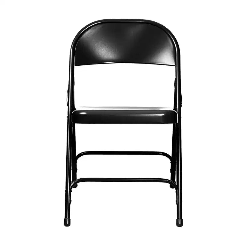 Set di 4 sedie pieghevoli in acciaio per impieghi gravosi - Hampden Furnishings
