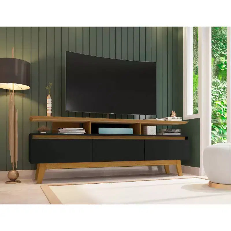 Yonkers TV Stand for TVs up to 65 - Manhattan Comfort