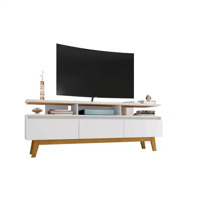 Yonkers TV Stand for TVs up to 65 - Manhattan Comfort