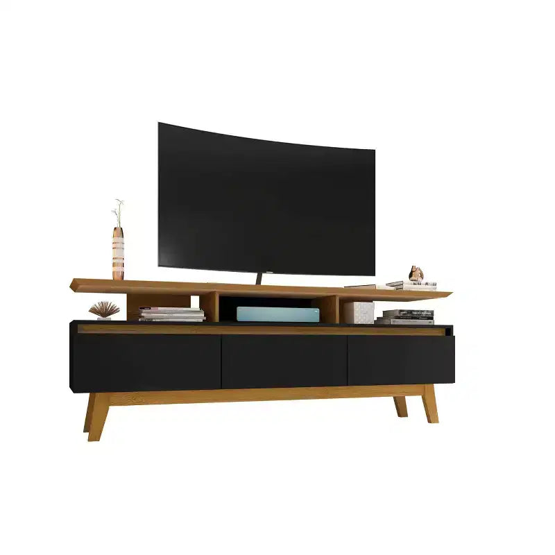 Yonkers TV Stand for TVs up to 65 - Manhattan Comfort