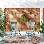 Sedia impilabile Broderick per interni/esterni (set da 2) - PAT3004 - Safavieh