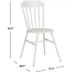 Sedia impilabile Broderick per interni/esterni (set da 2) - PAT3004 - Safavieh