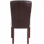Sedia in pelle Ken (Set di 2) - HUD8200 - Safavieh Couture