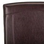 Sedia in pelle Ken (Set di 2) - HUD8200 - Safavieh Couture