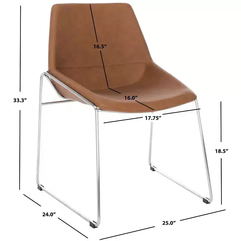 Sedia da Pranzo Alexis Mid-Century (Set da 2) - DCH3000 - Safavieh