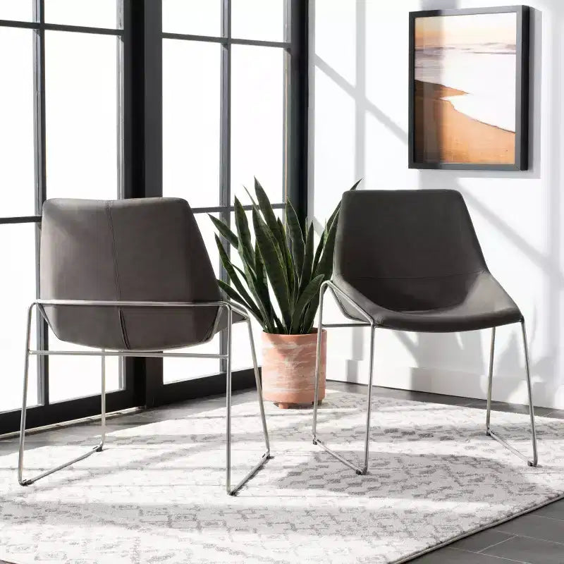 Sedia da Pranzo Alexis Mid-Century (Set da 2) - DCH3000 - Safavieh