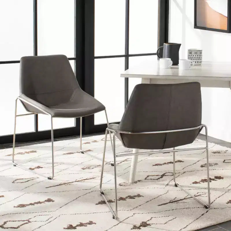 Sedia da Pranzo Alexis Mid-Century (Set da 2) - DCH3000 - Safavieh